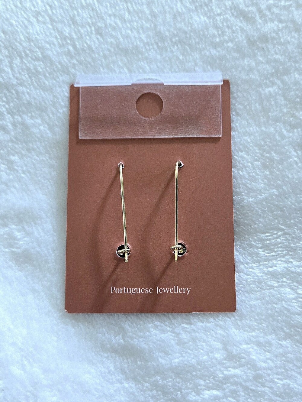 Raizes Natural Rose🌹 Quartz Earrings - Picture 8 of 16